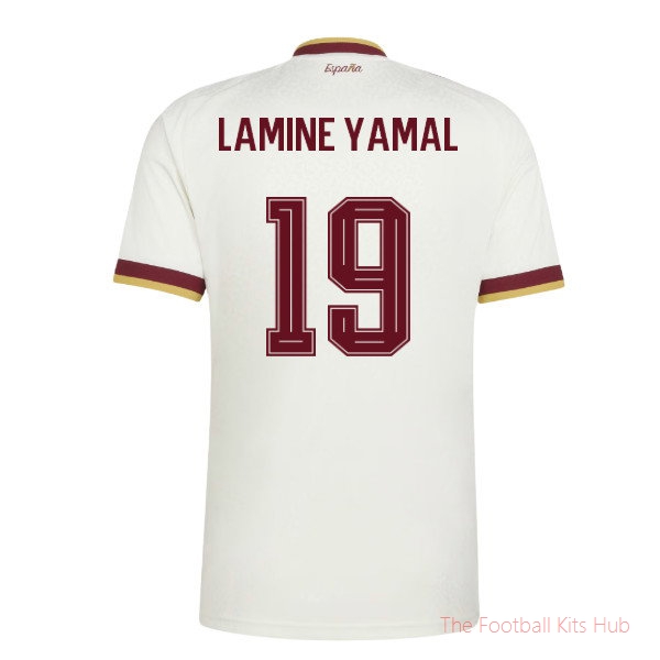 2026-2027 Spain Away Shirt (Lamine Yamal 19)