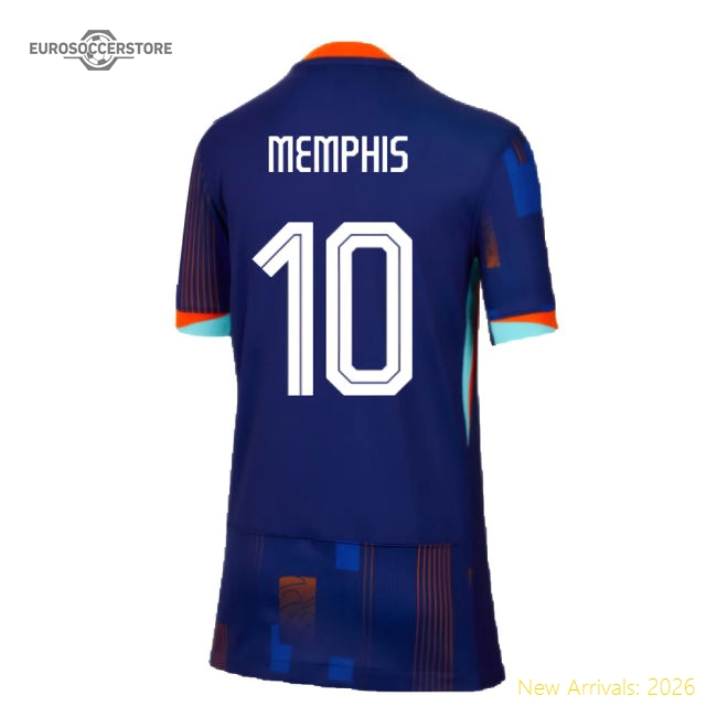 Holland Children 2024 Away Jersey Shirt Football Fan Supporter Collection