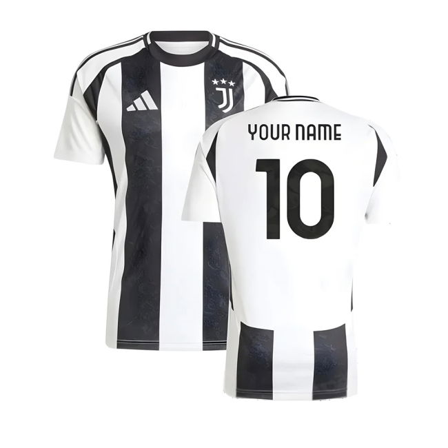Official 2024-2025 Juventus Home With Vintage Design - True To Size