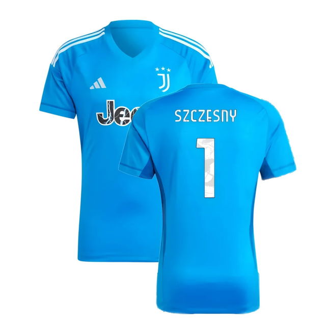 Szczesny 1 Original Replica Juventus Home Supporter Kit for Adults