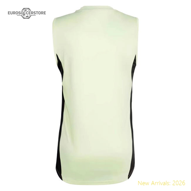 2025-2026 Real Madrid Sleeveless Training Jersey (almost Lime) (ron