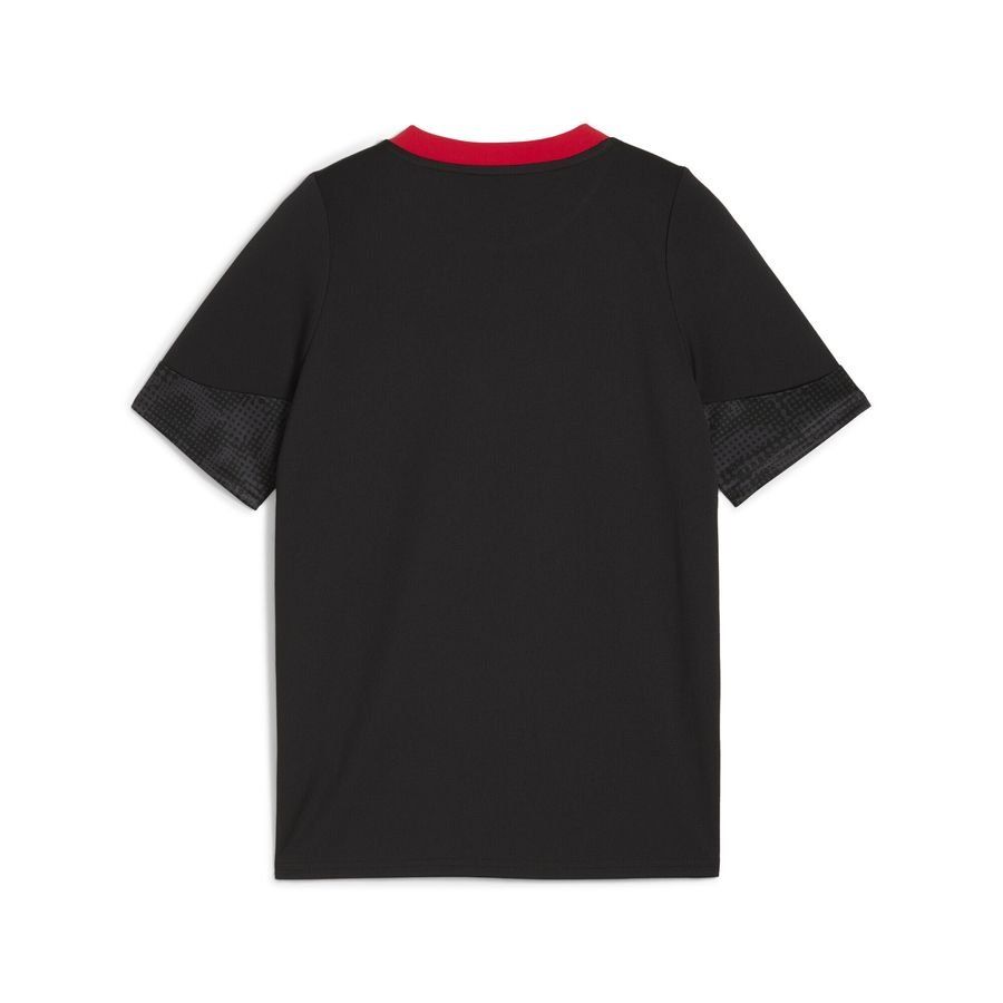 Milan Training T Shirt Puma Jet Black/for All Time Red Kids