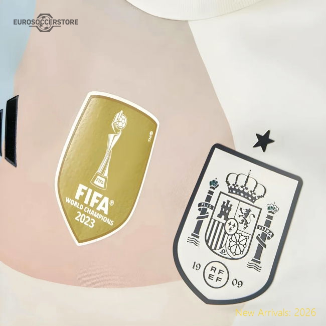 Spain Away Kit 2025-2026 Game Wear Jersey For Match Days