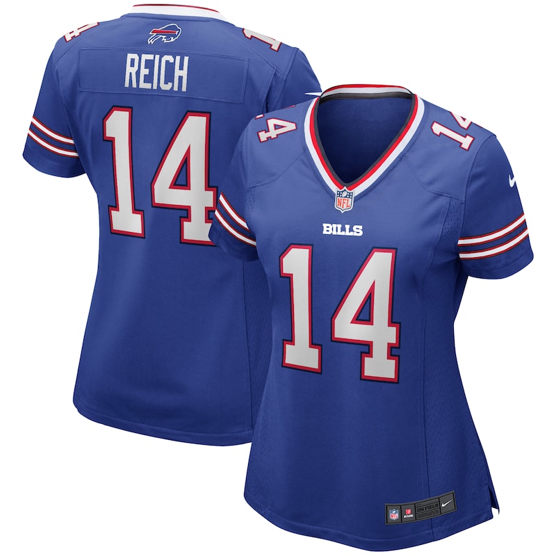 None Frank Reich BUF Bills Sleek Genuine Jersey Football Apparel