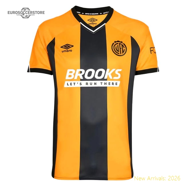 Authentic 2025-2026 Cambridge United Home Shirt - Kids - Premium