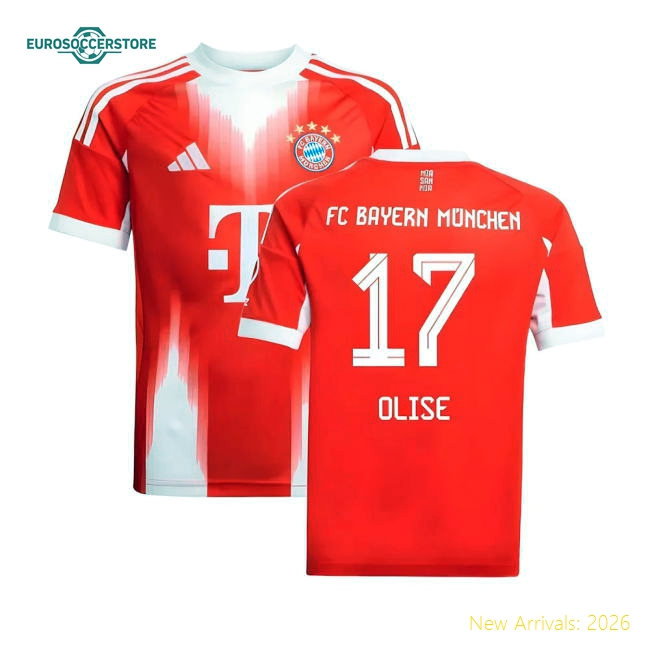 Soft Football Team Kids Olise Jersey 2025-2026 Soft-touch