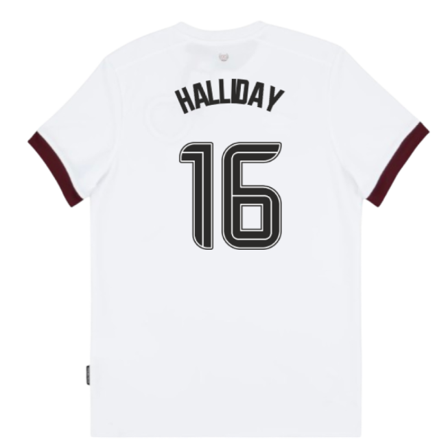High Quality 2025-2026 Hearts Third Third Halliday 16 With Vintage