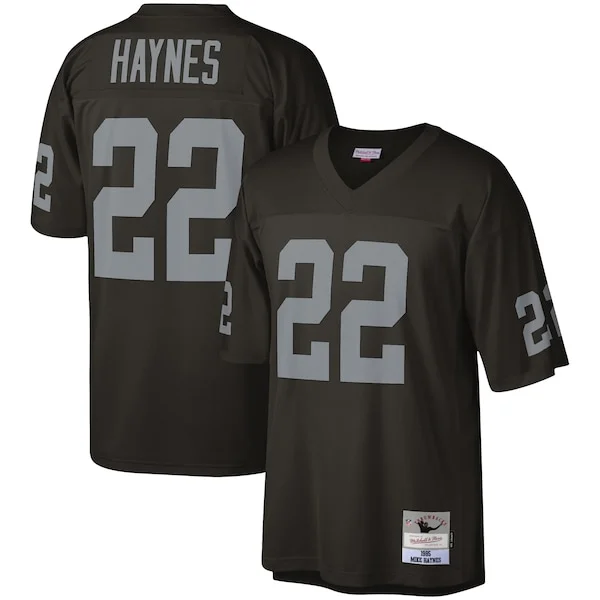 None Mike Haynes Replica Jersey - Black | NFL Player Jersey | NFL Foot