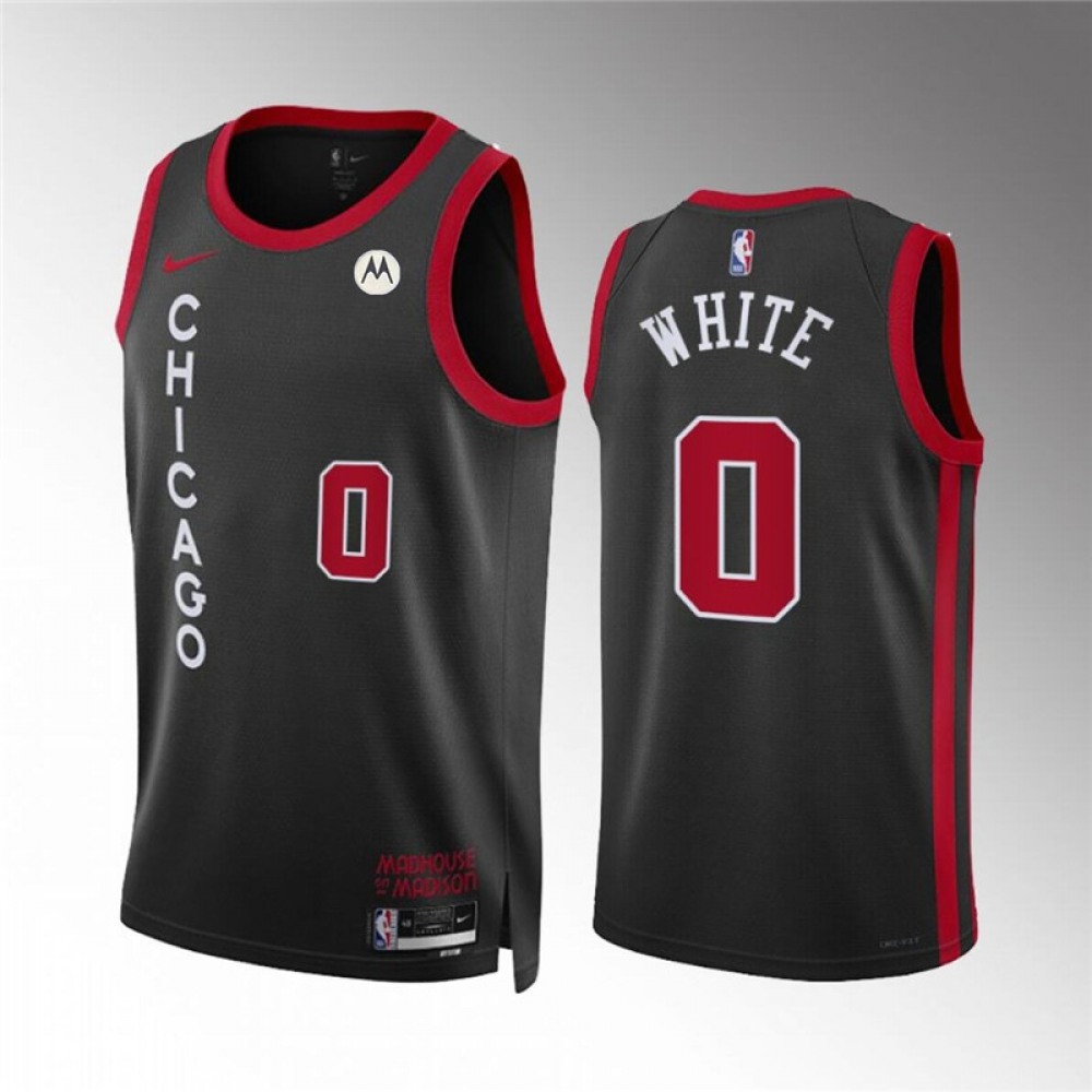 Limited Edition Chicago Bulls 0 Jersey Black City Edition - Must-Have Jersey