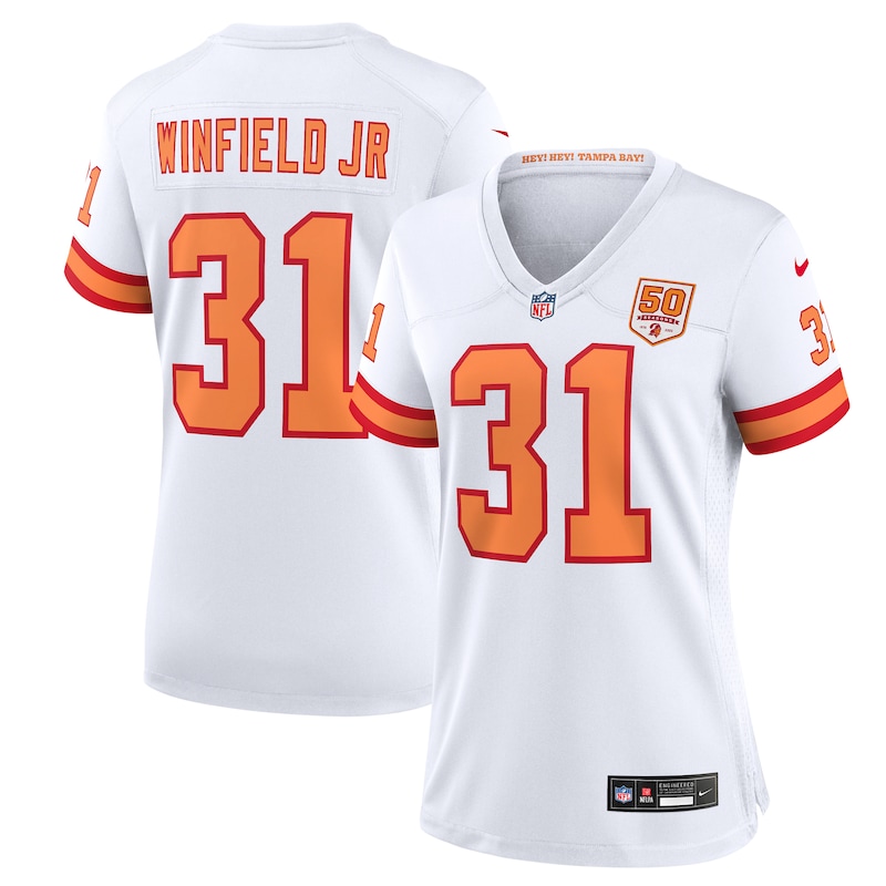 None Antoine Winfield Jr. 76 TB Buccaneers Vintage Game-Ready Jersey