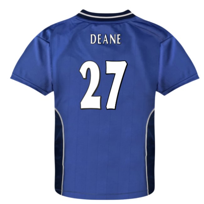 Classic Leicester Home Vintage Jersey - Great Deal Deane 27 Adult#731