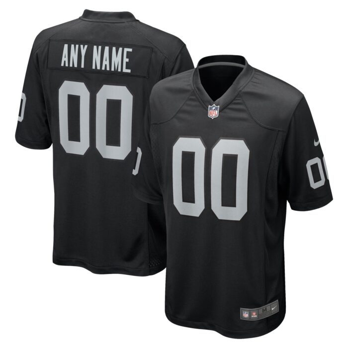 None Men's LV Raiders Iconic Top-Grade Jersey for NFL Fans