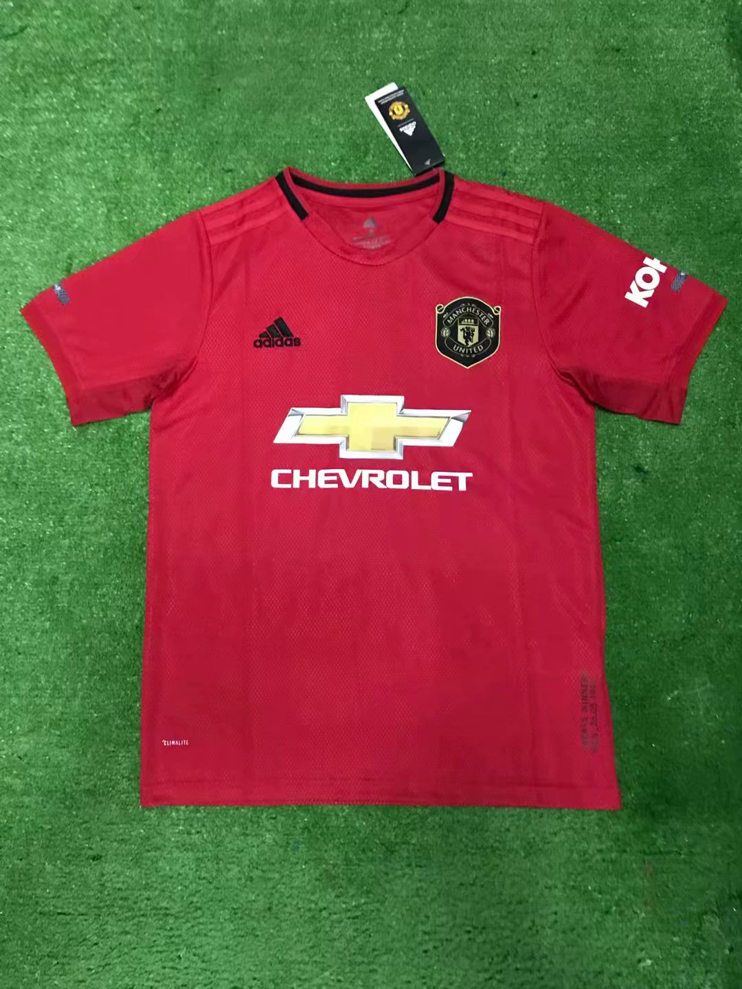 19-20 Manchester United Home Red Jersey Shirt - Official Replica 3568