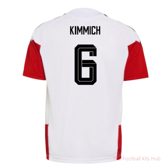 2026-2027 Germany Training Jersey (White) - Kids (Kimmich 6)