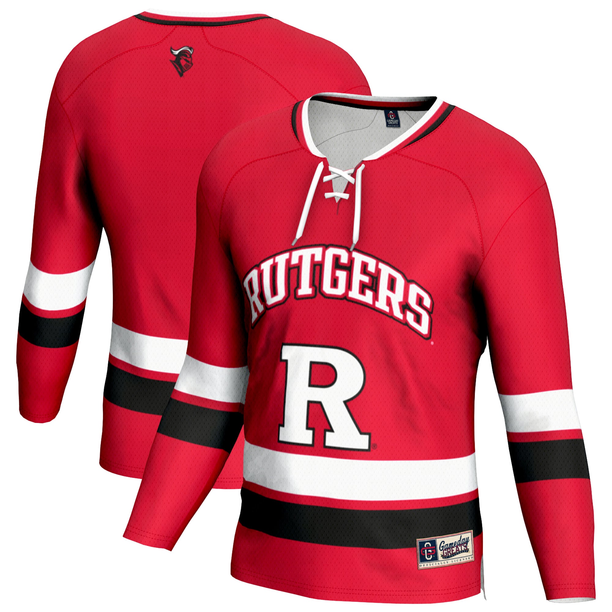 [NJP] Rutgers Scarlet Knights GameDay Greats Hockey Jersey - Scarlet