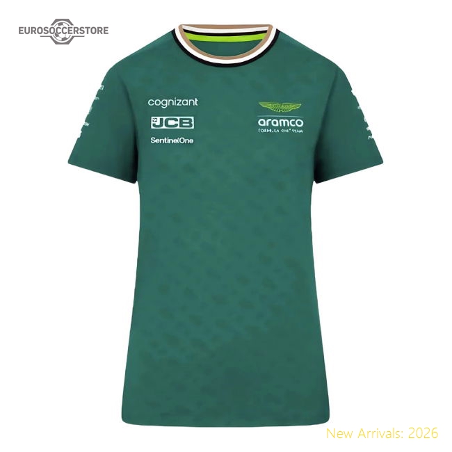 S Aston Martin Female 2024 Shirt Football Fan Apparel