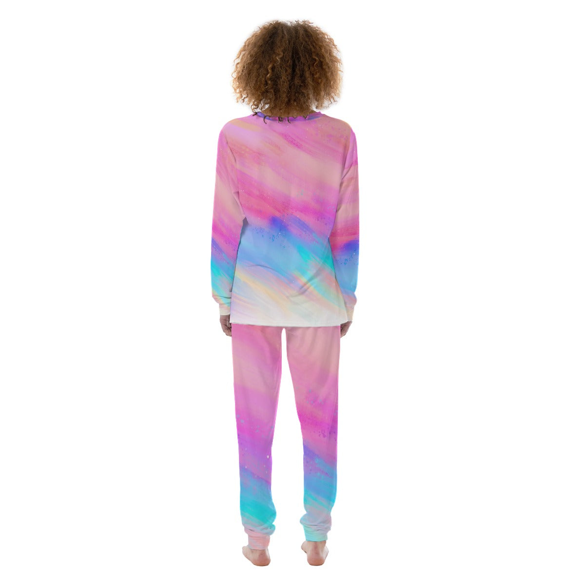 Comfortable Trendy Sage - All-over Print Women's Pajamas as a Gift