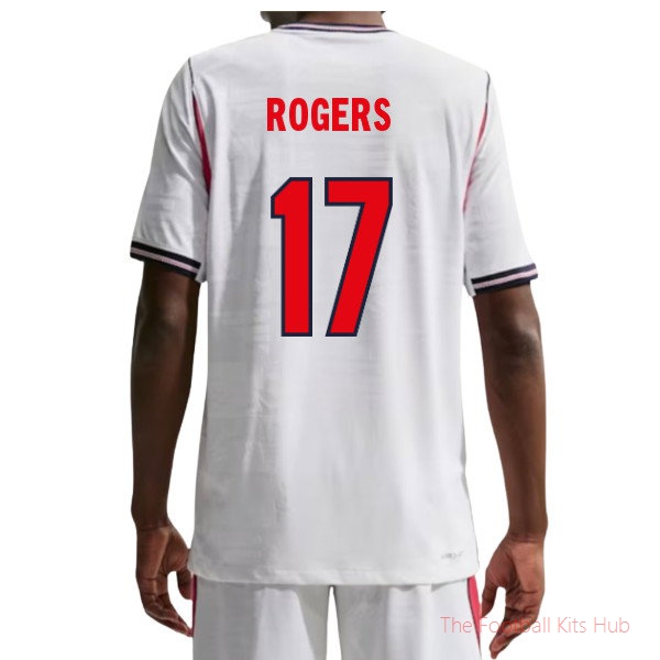 Premium England Aero-Fit 2026-2027 Home Shirt (Rogers 17)