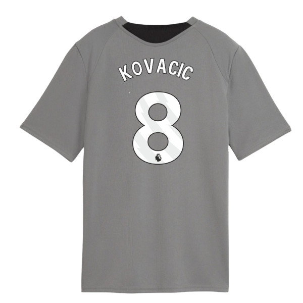 [HP] 2026-2027 Man City Training Jersey (Cast Iron) - Kids (Kovacic 8)
