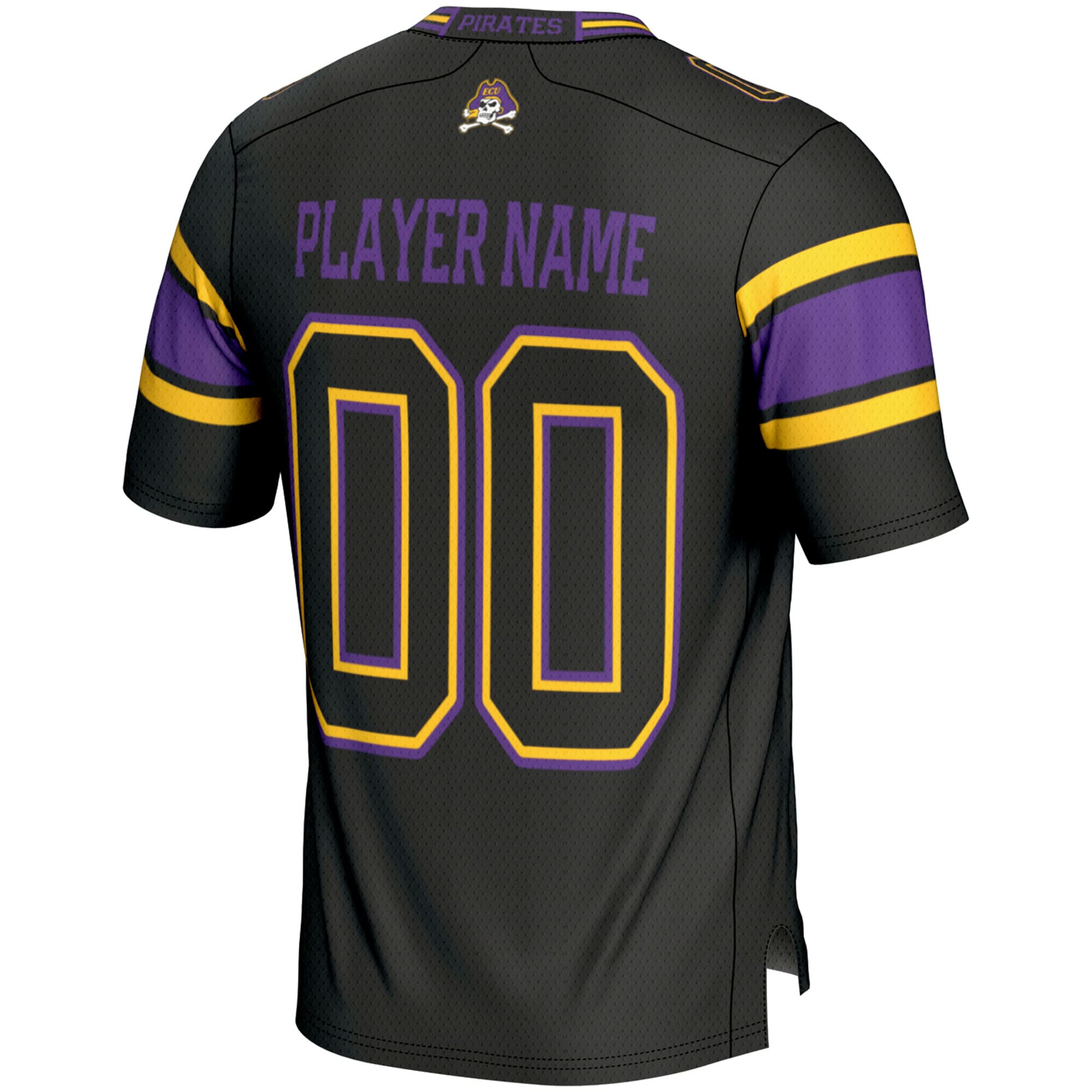 [NJP] ECU Pirates GameDay Greats Youth NIL Pick-A-Player Football Jersey - Black