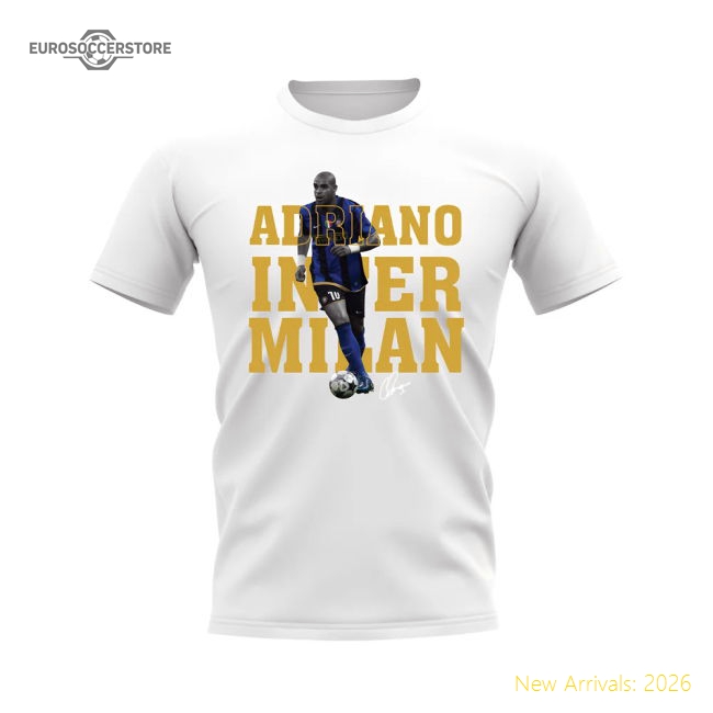 Adriano Inter Milan Player Tee (white) - Match Quality - Premium Collection