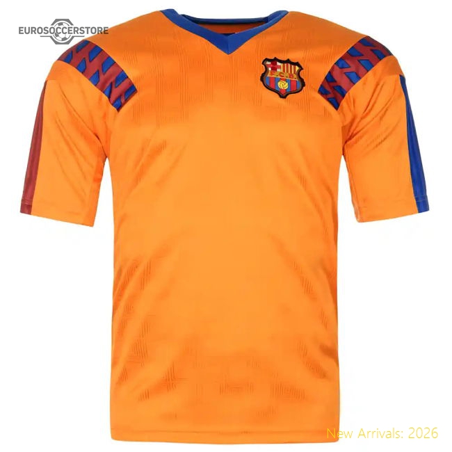 Elite Away Barcelona Jersey Athletic Fit Breathable Athletic Fit