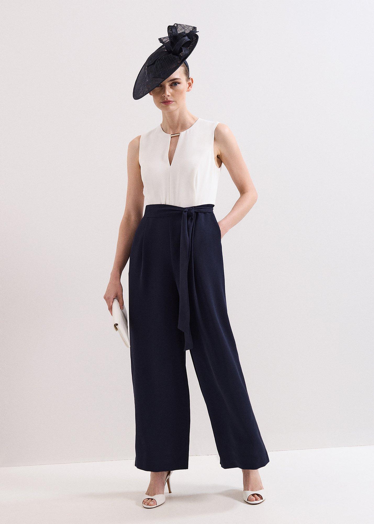 Petite Brylee Wide Leg Jumpsuit
