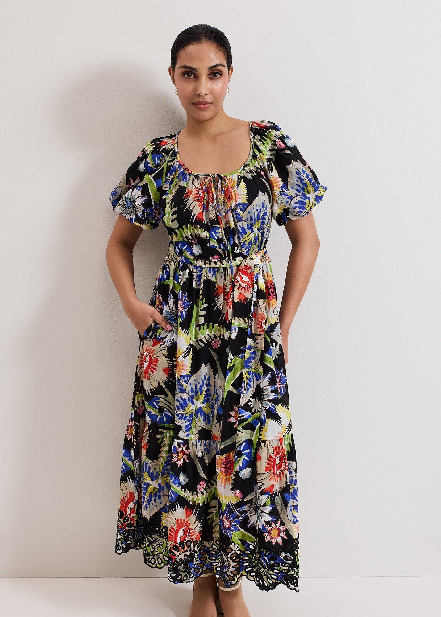 Petite Asa Floral Dress