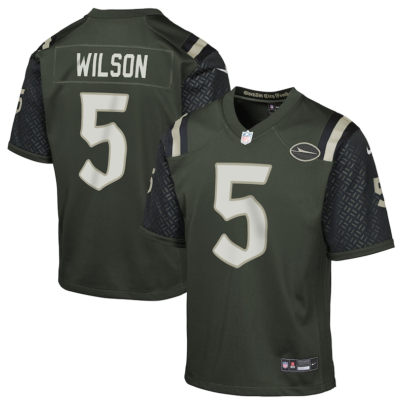 None Garrett Wilson New York Jets Football Franchise Fan Favorite