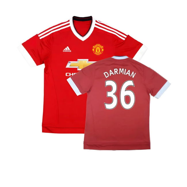 Manchester United 2015-16 Home Shirt (Mint) (Darmian 36)