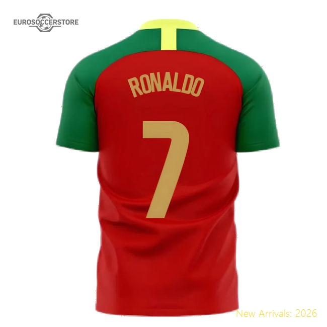 2026 Portugal Home Jersey - High-Performance Match Style
