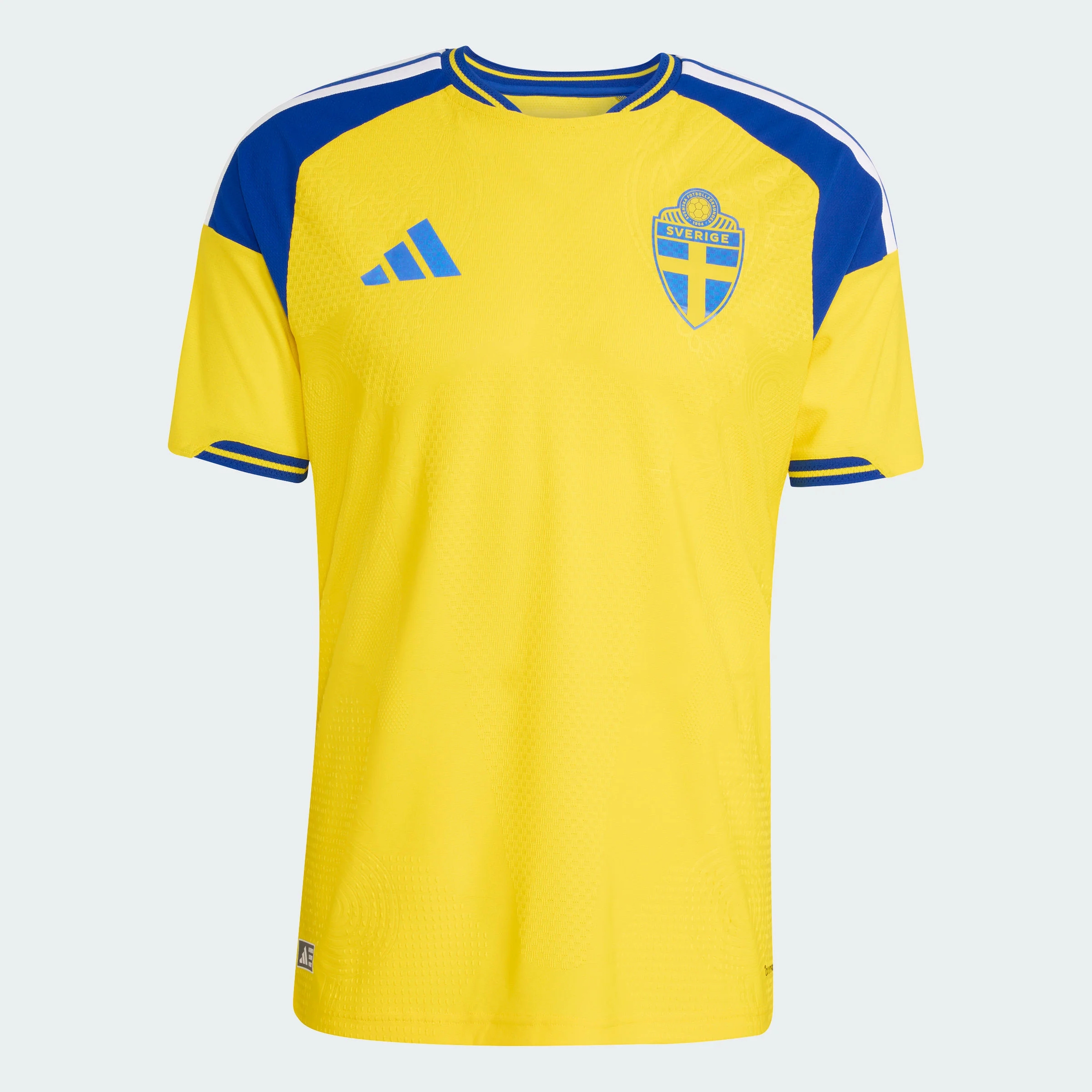 Sweden 2026 Premium Home Jersey - Men's | Slim Fit Climacool+ Football Shirt with 70s Retro Design