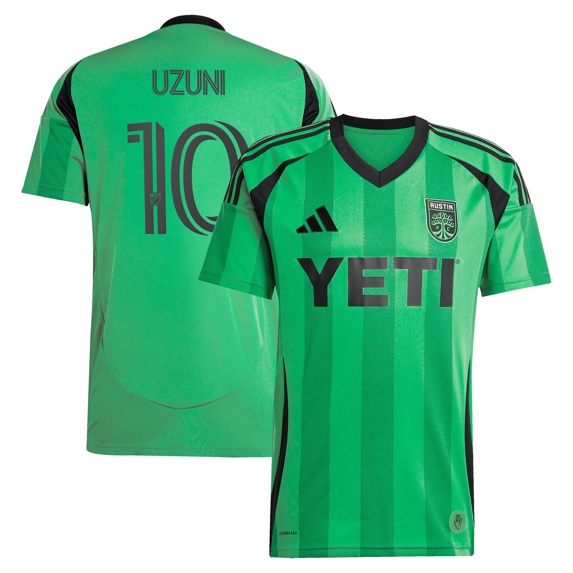 [SJH] Myrto Uzuni Austin FC 2025 The Heartbeat Kit Replica Jersey - Green