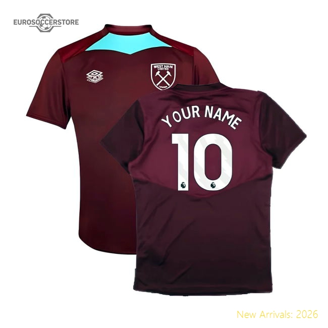 West Ham Children 2024 Shirt Football Fan Apparel Match Day Game Day Apparel