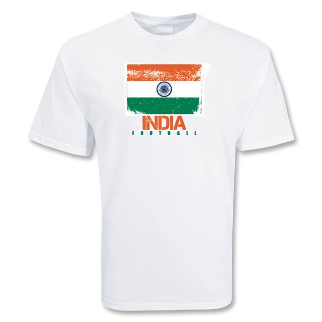 Exclusive-Design Performance-Driven India Football T-Shirt
