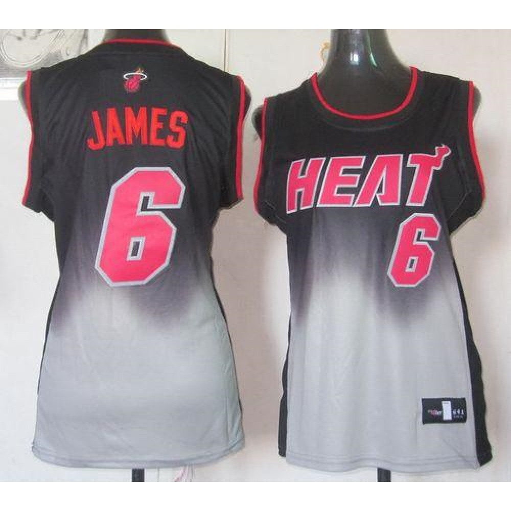 Collector's Item Men's Miami Heat #6 LeBron Black Basketball Jersey