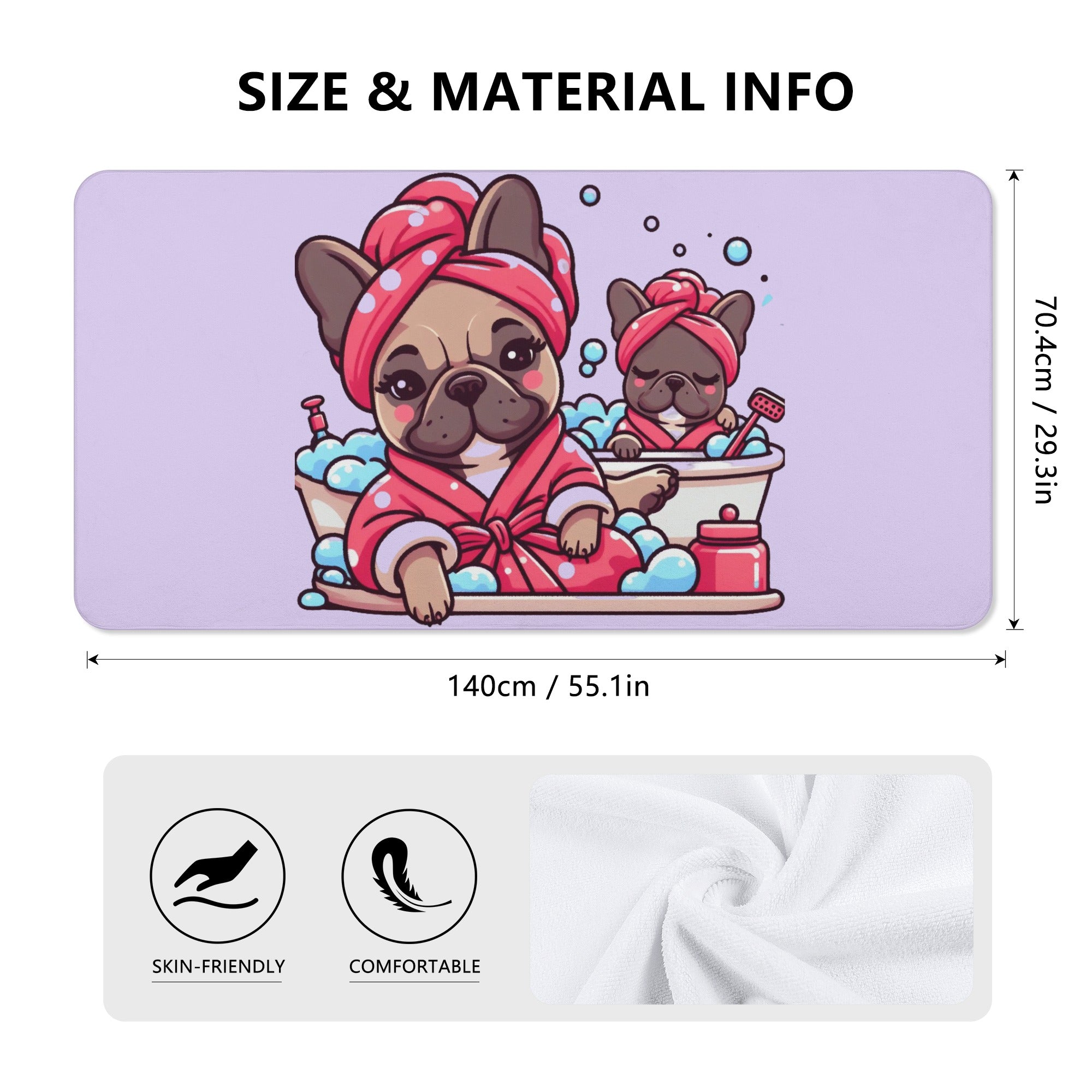 Minimal-Aesthetic Comfortable Nala - Bath Towel for Casual Outings