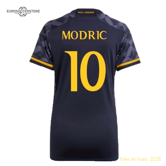 Luxury Ladies Football Team Modric Jersey 2023-2024 Soft-touch