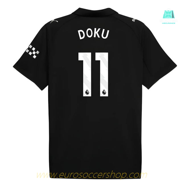 2025-2026 Man City Away Shirt (Doku 11)