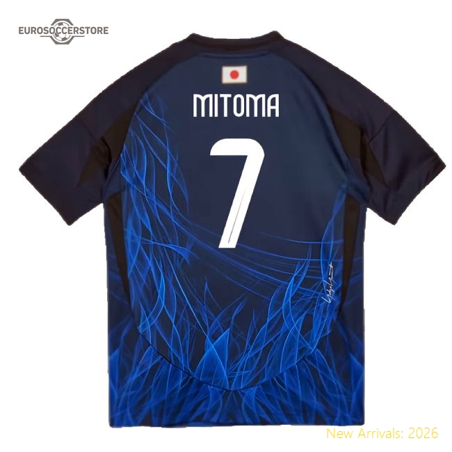Football Team Kids Mitoma Soft Jersey Kids-safe Technology Soft-touch