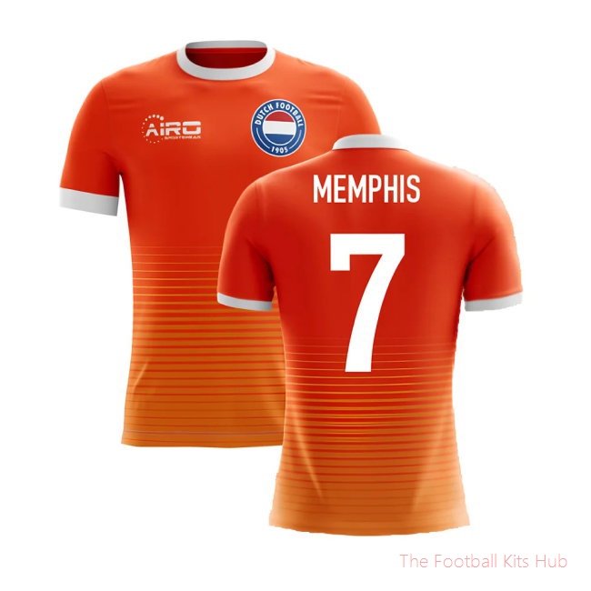[DDG] 2025/26 Holland Airo Home Shirt (Memphis 7)