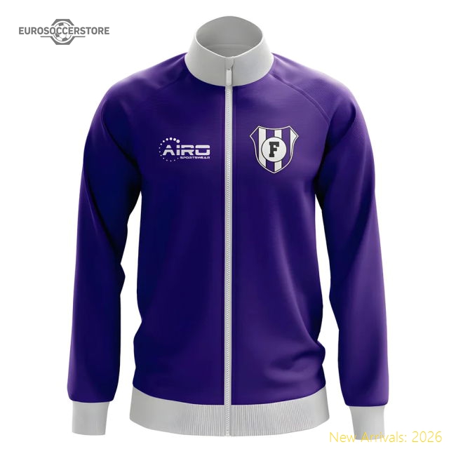 Premium Viola Concept Football Track Training Jacket (purple)
