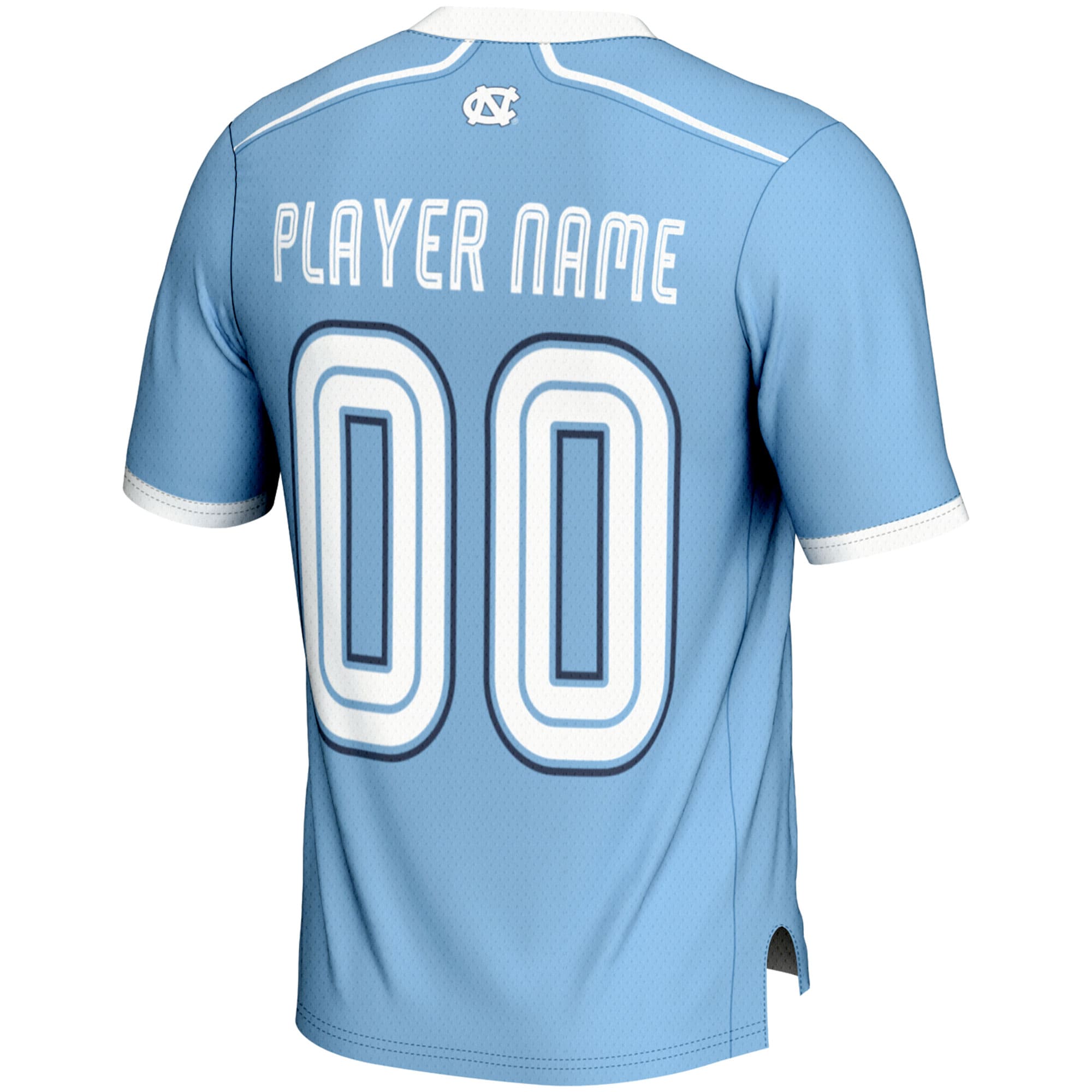 [NJP] North Carolina Tar Heels GameDay Greats NIL Pick-A-Player Lightweight Lacrosse Jersey - Carolina Blue
