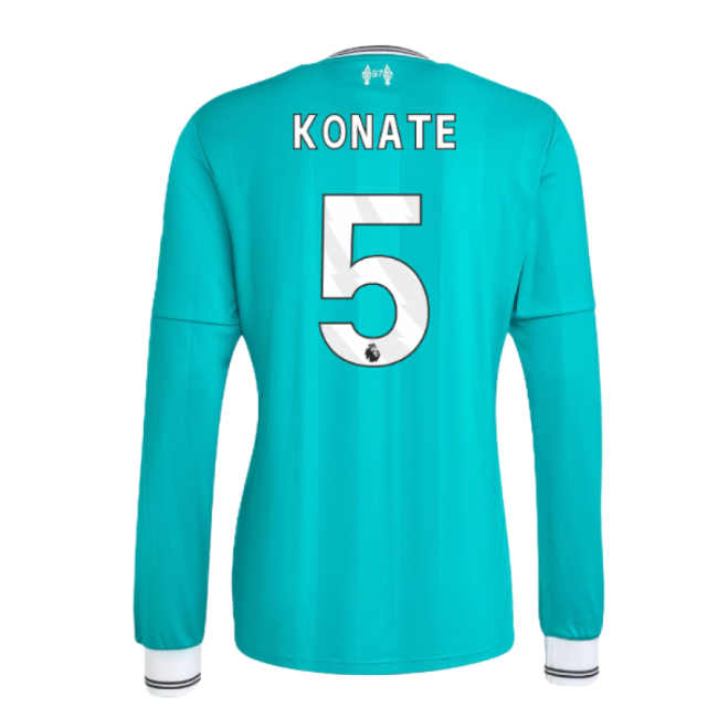 Retro 2025-2026 Liverpool Third Retro Jersey (Konate 5)