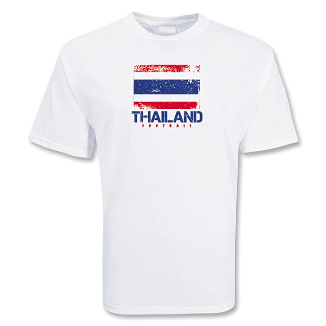 Climate-Control Performance-Driven Thailand Football T-Shirt