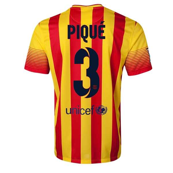 1314 Barcelona 3 PIQUE Away Shirt - Official Replica 3005
