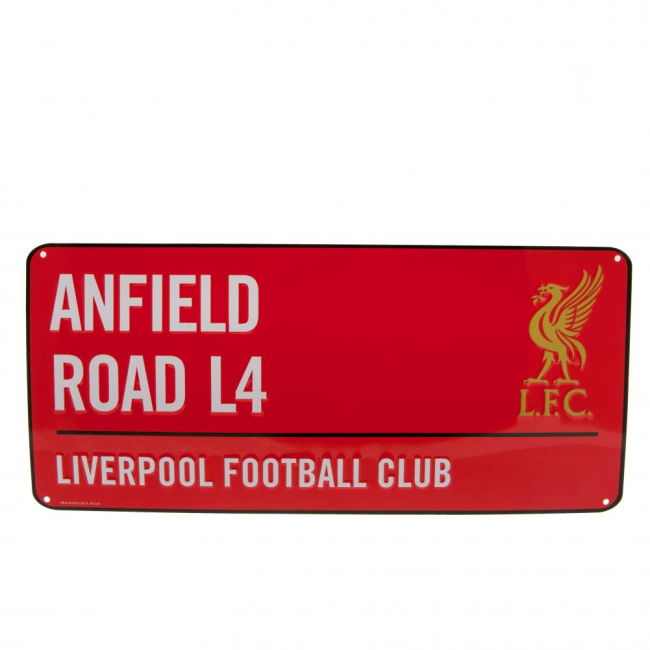 Women's Liverpool FC Colour Street Sign
