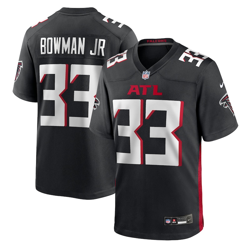 None Billy Bowman Jr. ATL Falcons Sleek Professional Jersey Game Day W