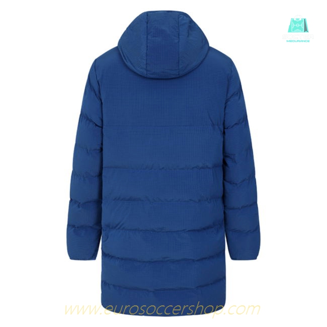 2025-2026 Wolves Training Long Bench Jacket (Lapis Blue)