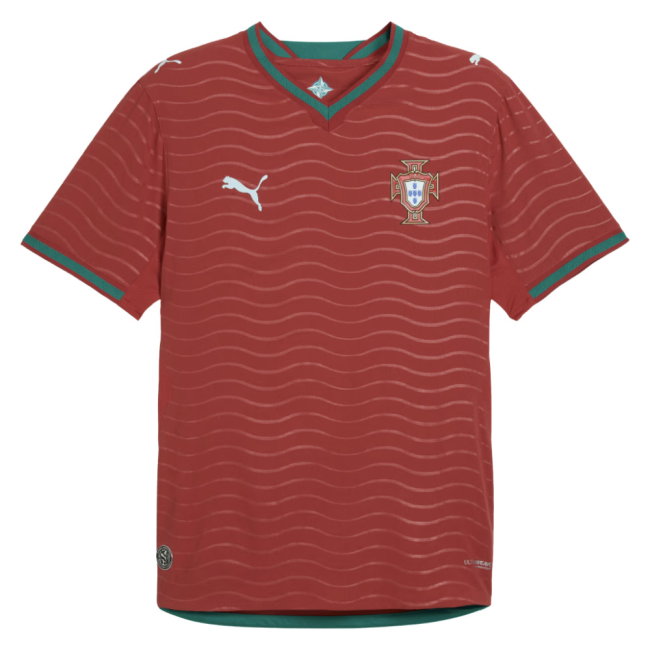[DDJ] 2026-2027 Portugal Authentic Home Shirt (Your Name)
